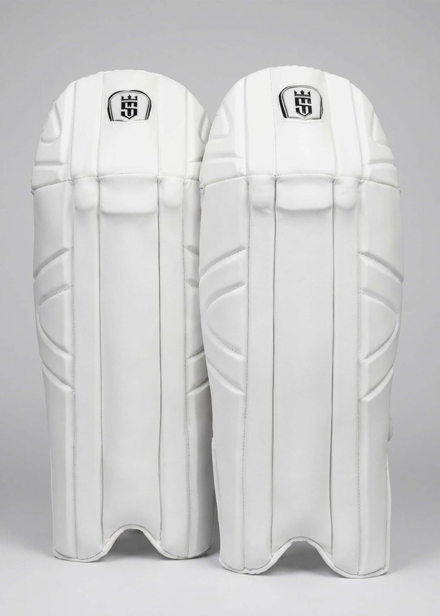 Sword White Wicket Keeping Pads